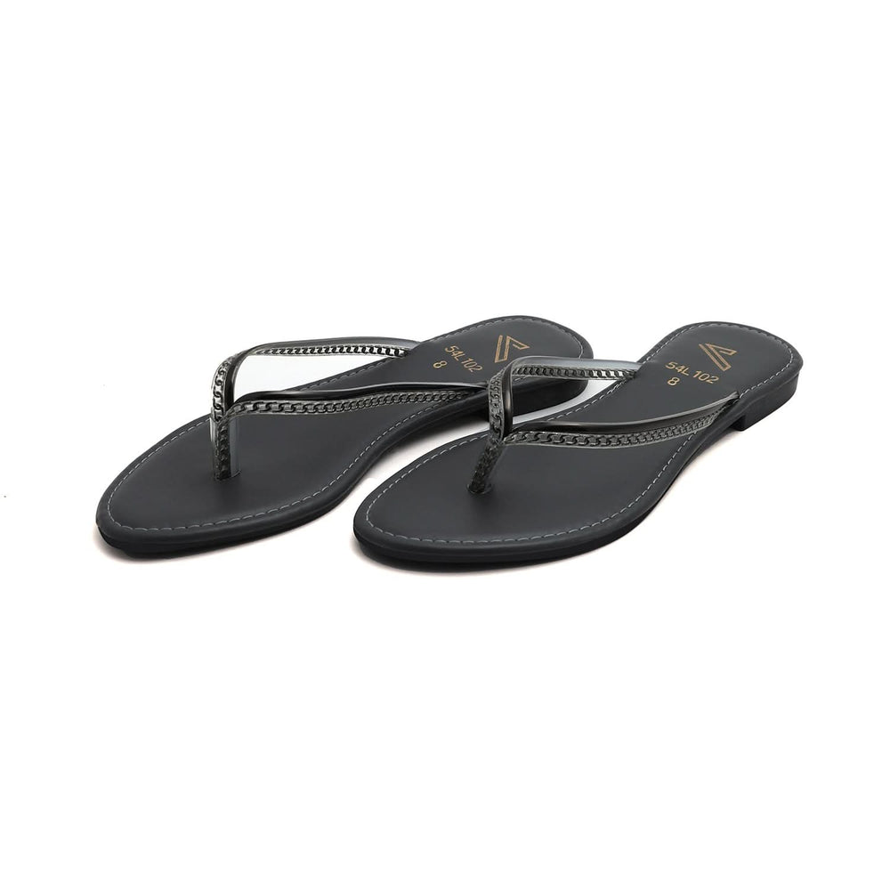 Valuable Women's Slip-On Slipper - Grey, Women Slippers, Chase Value, Chase Value