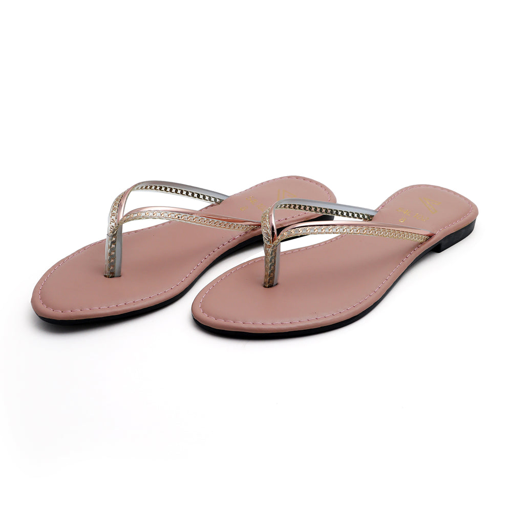 Valuable Women's Slip-On Slipper - Peach, Women Slippers, Chase Value, Chase Value