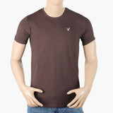 Men's Half Sleeves T-Shirt - Chocolate, Men's T-Shirts & Polos, Chase Value, Chase Value