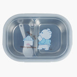 Kid's Lunch Box - Light Green, Tiffin Boxes & Bottles, Chase Value, Chase Value