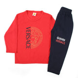 Boys Full Sleeves Suit - Red, Boys Sets & Suits, Chase Value, Chase Value