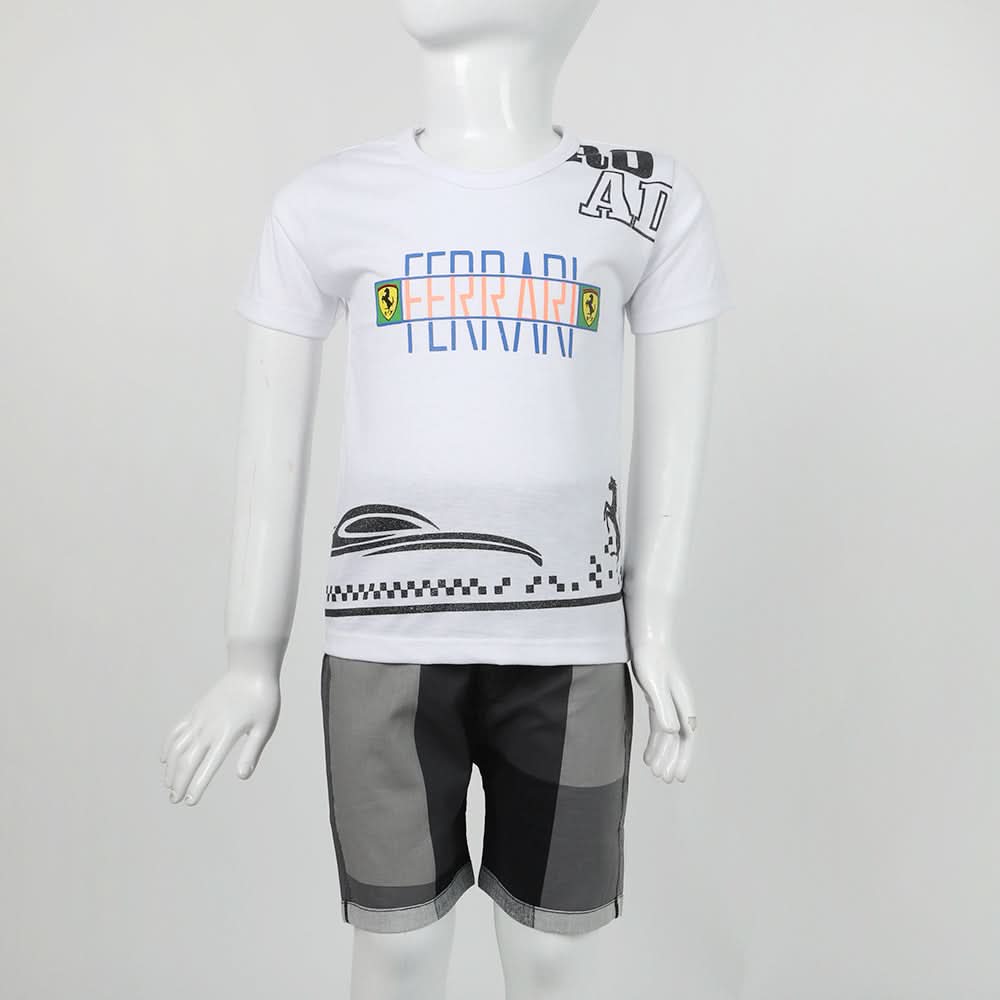 Boys Suit - White, Boys Sets & Suits, Chase Value, Chase Value