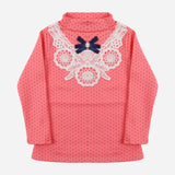 Girls Full Sleeves T-Shirt - Pink, Girls T-Shirts, Chase Value, Chase Value