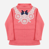 Girls Full Sleeves T-Shirt - Pink, Girls T-Shirts, Chase Value, Chase Value
