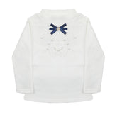 Girls Full Sleeves T-Shirt - White, Girls T-Shirts, Chase Value, Chase Value