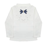Girls Full Sleeves T-Shirt - White, Girls T-Shirts, Chase Value, Chase Value