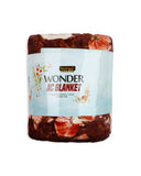 Wonder Embossed Flannel Blanket - Double Bed