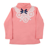 Girls Full Sleeves T-Shirt - Pink, Girls T-Shirts, Chase Value, Chase Value