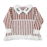 Girls Full Sleeves Sweater - Rust, Girls Sweaters, Chase Value, Chase Value