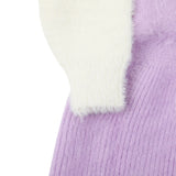 Girls Full Sleeves Sweater - Purple, Girls Sweaters, Chase Value, Chase Value