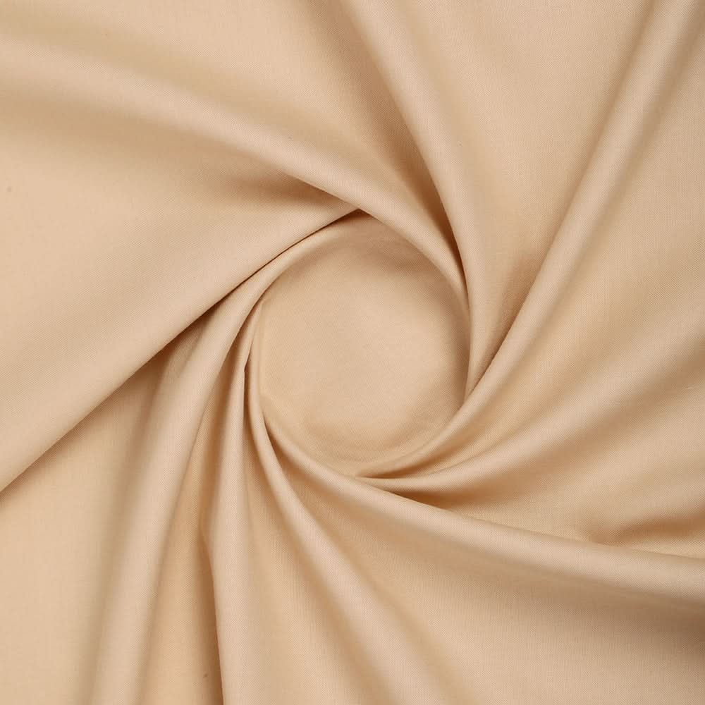 Men's Shabbir Gold Plain Wash & Wear Unstitched Suit - Beige, Men's Unstitched Fabric, Shabbir, Chase Value