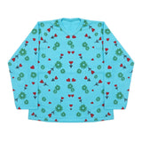 Girls Full Sleeves T-Shirt - Blue, Girls T-Shirts, Chase Value, Chase Value