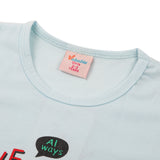 Girls Full Sleeves T-Shirt - Sky-Blue, Girls T-Shirts, Chase Value, Chase Value