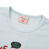 Girls Full Sleeves T-Shirt - Sky-Blue, Girls T-Shirts, Chase Value, Chase Value