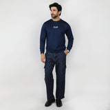 Eminent Men's Full Sleeves Sweat Shirt - Navy Blue, Men's Sweater & Sweat Shirts, Eminent, Chase Value