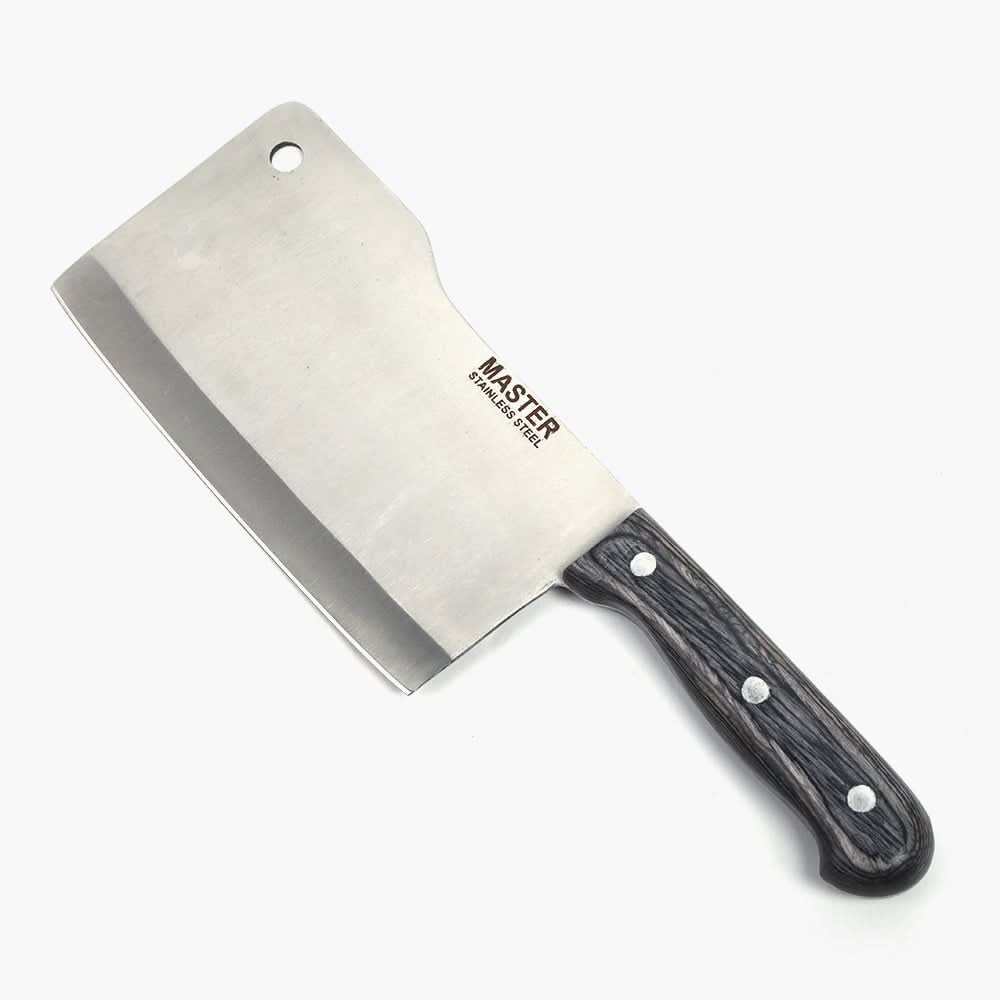 Meat Cleaver Knife Medium - Grey, Knives & Cutting Board, Chase Value, Chase Value