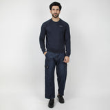 Eminent Men's Full Sleeves Sweat Shirt - Navy Blue, Men's Sweater & Sweat Shirts, Eminent, Chase Value