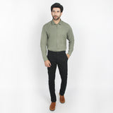 Valuable Men's Formal Plain Shirt - Olive, Men's Shirts, Chase Value, Chase Value