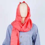 Women's Turkish Dupatta - Dark Pink, Women Shawls & Scarves, Chase Value, Chase Value