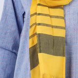 Women's Turkish Dupatta - Mustard, Women Shawls & Scarves, Chase Value, Chase Value