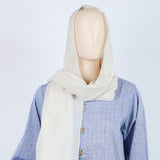 Women's Jacquard Turkish Scarves - Fawn, Women Shawls & Scarves, Chase Value, Chase Value
