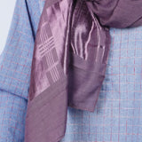 Women's Jacquard Turkish Scarves - Purple, Women Shawls & Scarves, Chase Value, Chase Value