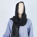 Women's Jacquard Turkish Scarves - Black, Women Shawls & Scarves, Chase Value, Chase Value