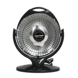 National Carbon Moving Dish Room Heater - Black, Heater, National, Chase Value