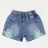 Girls Short - Blue, Girls Shorts Skirts, Chase Value, Chase Value