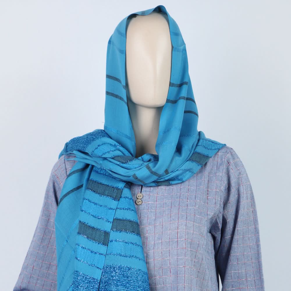 Women's Turkish Sparkle - Blue, Women Shawls & Scarves, Chase Value, Chase Value