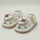 Girls Sandal - White, Girls Sandals, Chase Value, Chase Value