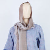 Women's Turkish Slub Texture - Light Purple, Women Shawls & Scarves, Chase Value, Chase Value
