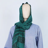 Women's Turkish Sparkle - Green, Women Shawls & Scarves, Chase Value, Chase Value