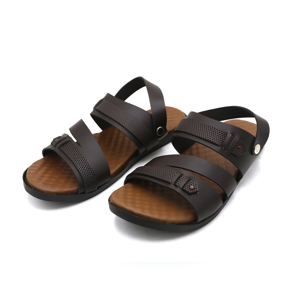 Men's Sandal - Brown, Men's Sandals, Chase Value, Chase Value