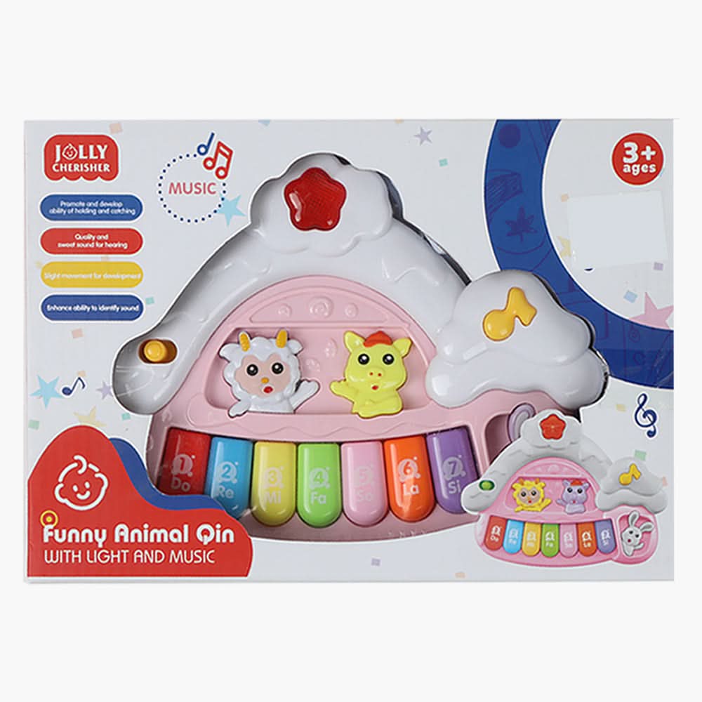 Piano With Light and Music - Multi Color, Musical Toys, Chase Value, Chase Value