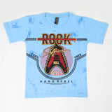 Boys Half Sleeves T-Shirt - Sky Blue, Boys T-Shirts, Chase Value, Chase Value