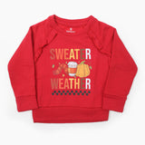 Eminent Girls Full Sleeves Sweat Shirt - Red, Girls Hoodies & Sweat Shirts, Eminent, Chase Value