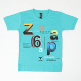 Boys Half Sleeves T-Shirt - Sea Green, Boys T-Shirts, Chase Value, Chase Value