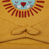 Eminent Newborn Girls Full Sleeves T-Shirt - Mustard, Newborn Girls T-Shirts, Eminent, Chase Value