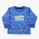 Eminent Newborn Boys Sweat Shirt - Royal Blue, Newborn Boys Winterwear, Eminent, Chase Value