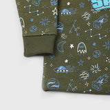 Eminent Newborn Boys Sweat Shirt - Olive Green, Newborn Boys Winterwear, Eminent, Chase Value