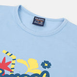 Girls Half Sleeves T-Shirt - Sky Blue, Girls T-Shirts, Chase Value, Chase Value