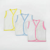 Newborn Woolen Vest 3Pcs - Multi Color, Newborn Boys Winterwear, Chase Value, Chase Value