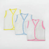 Newborn Woolen Vest 3Pcs - Multi Color, Newborn Boys Winterwear, Chase Value, Chase Value