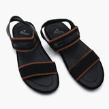 Men's Casual Sandal - Black, Men's Sandals, Chase Value, Chase Value