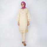 Women's Embroidered 2pcs Suit - Light Peach, Women Shalwar Suits, Chase Value, Chase Value