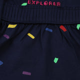 Eminent Newborn Full Sleeves Frock - Mid Blue, Newborn Girls Frocks, Eminent, Chase Value