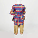 Girls Embroidered Shalwar Suit - Navy Blue, Girls Shalwar Kameez, Chase Value, Chase Value