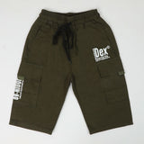 Boys Cotton Short - Olive Green, Boys Shorts, Chase Value, Chase Value