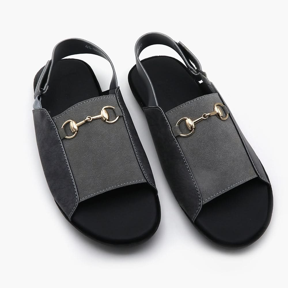 Men's Slipper - Grey, Men's Slippers, Chase Value, Chase Value